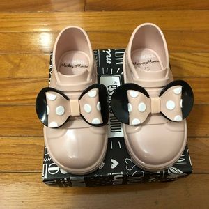 Mini Melissa Minnie bow Sneakers toddler